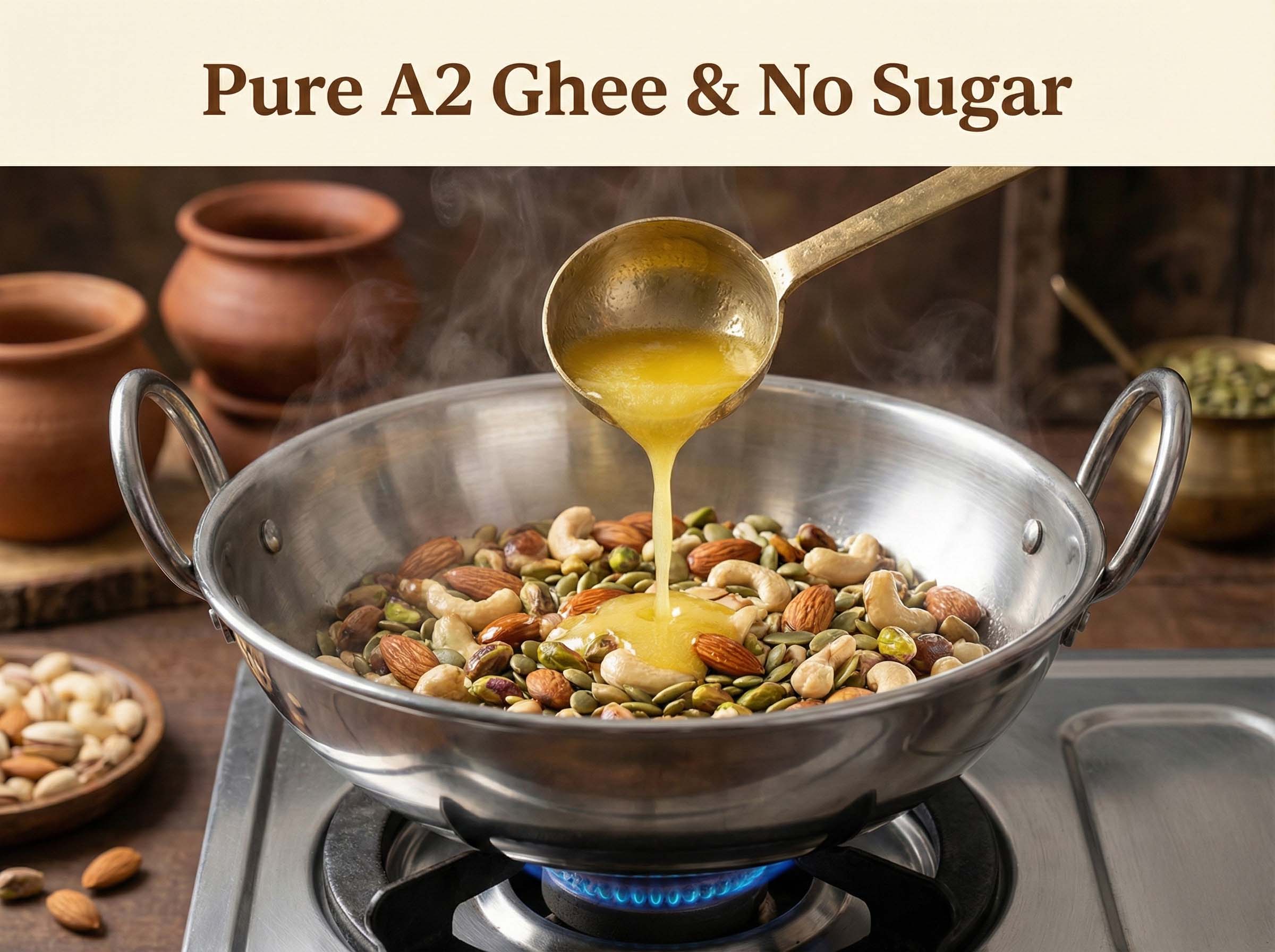 Premium Dry Fruits Laddu (No Sugar)